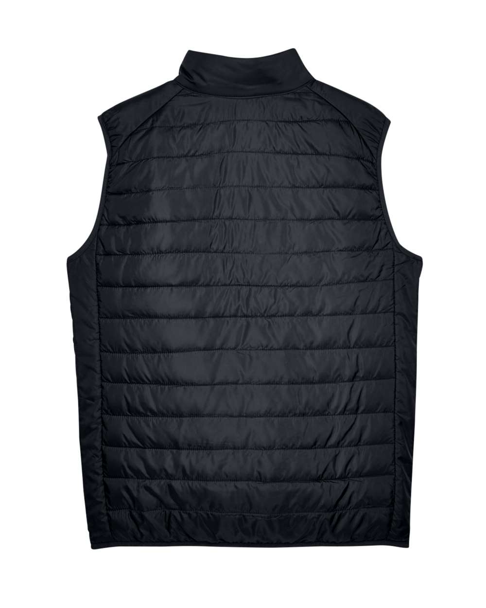 Core 365 CE702 Men's Prevail Packable Puffer Vest with custom embroidery logo — back view — Only Custom Apparel Canada