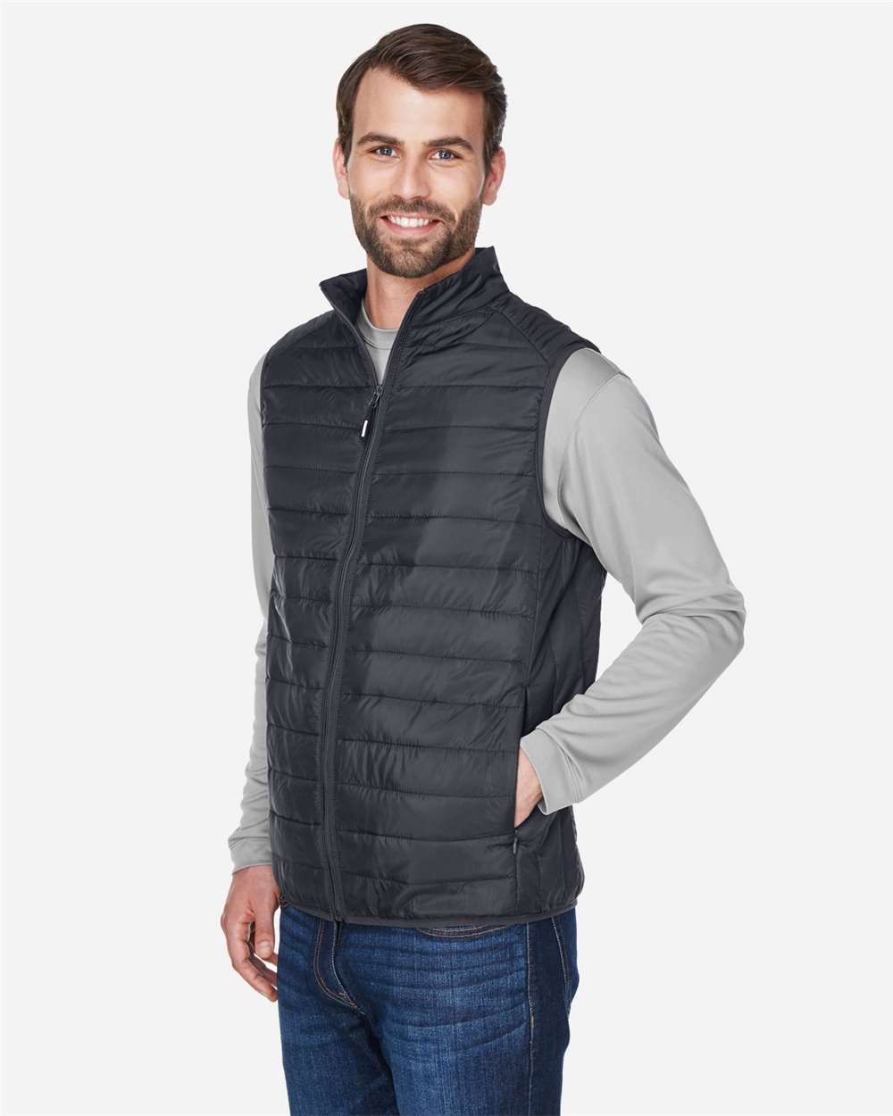 Core 365 CE702 Men's Prevail Packable Puffer Vest | Custom Embroidery