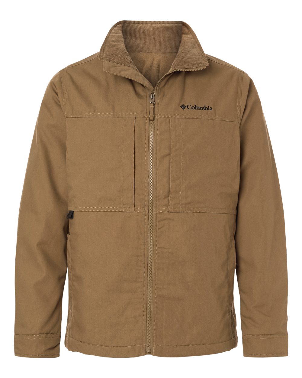 Columbia 208855 Men's Loma Vista III Fleece Jacket with custom embroidery logo — back view — Only Custom Apparel Canada