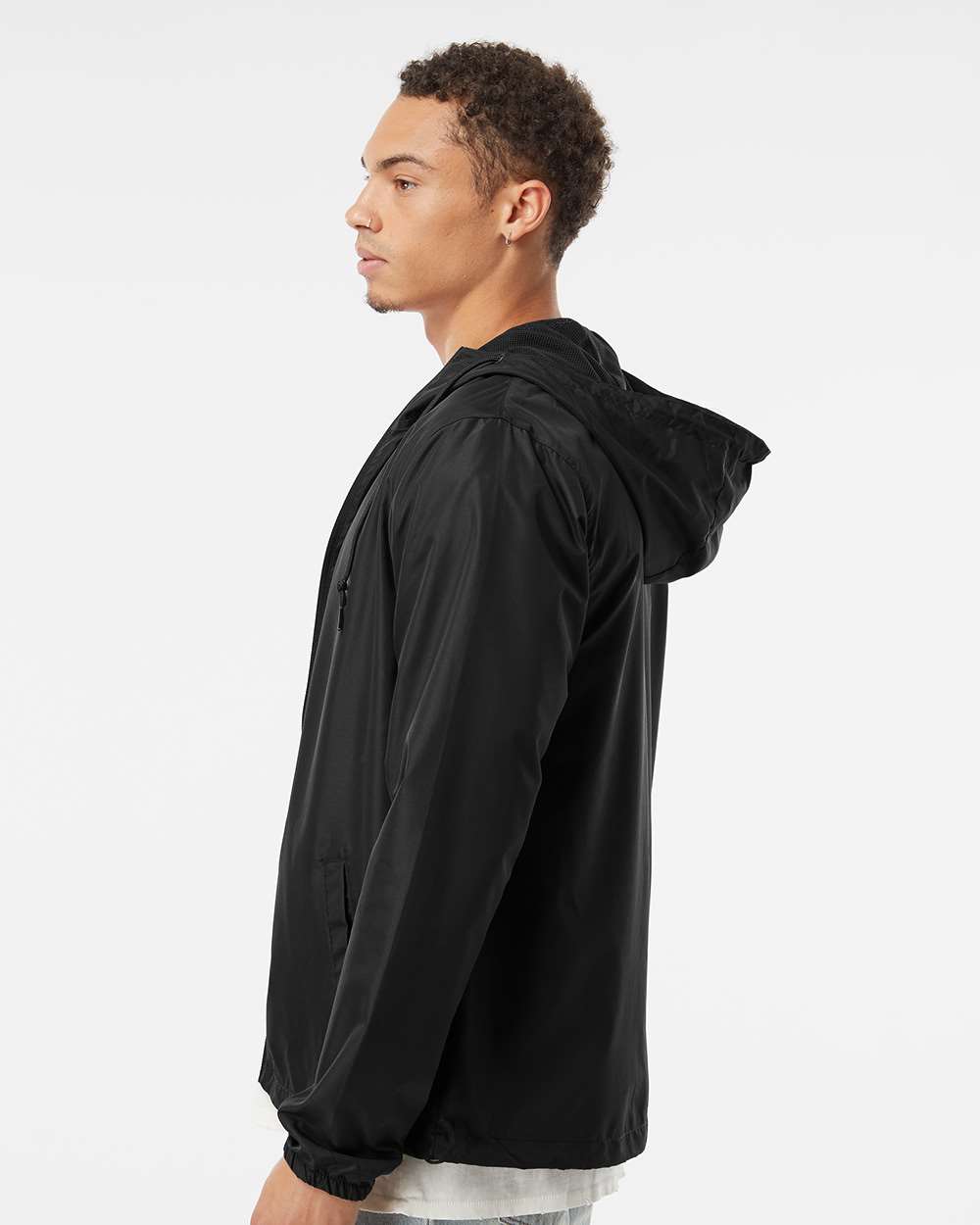 Independent Trading Co. EXP54LWZ Men's Lightweight Windbreaker Full-Zip Jacket | Custom Embroidery